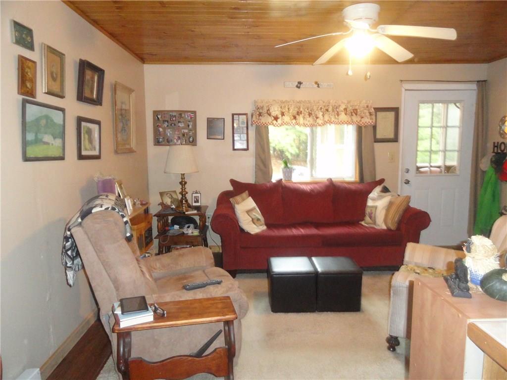 223 Bear Pond Road Waterford, ME 04088 - Photo 10 of 14 Living room from the kitchen to the...
