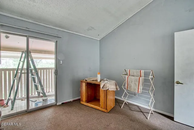 a view of a room with front door