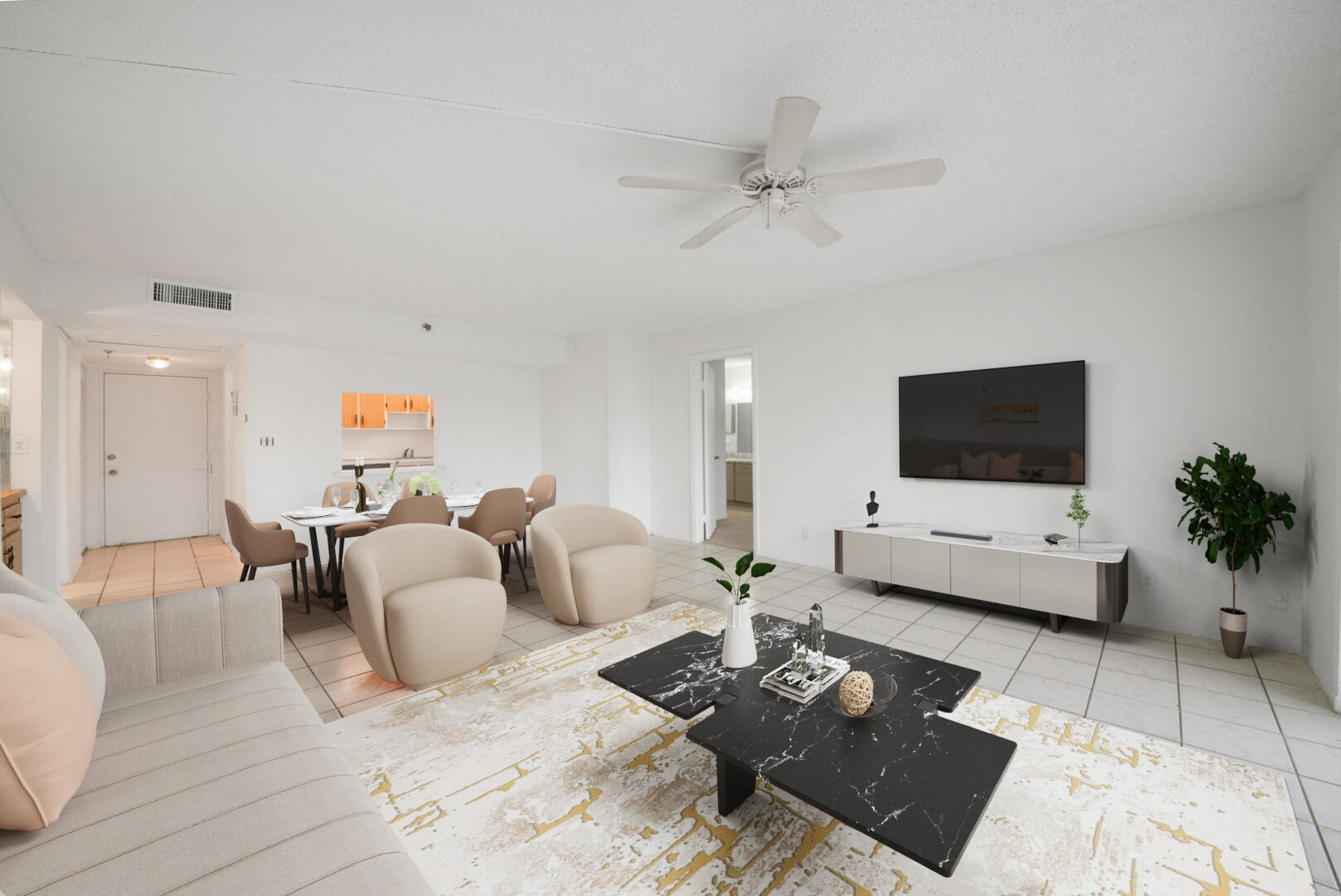 9235 Southwest 8th Street, Unit 314 Boca Raton, FL 33428 - Photo 2 of 24 Living Room