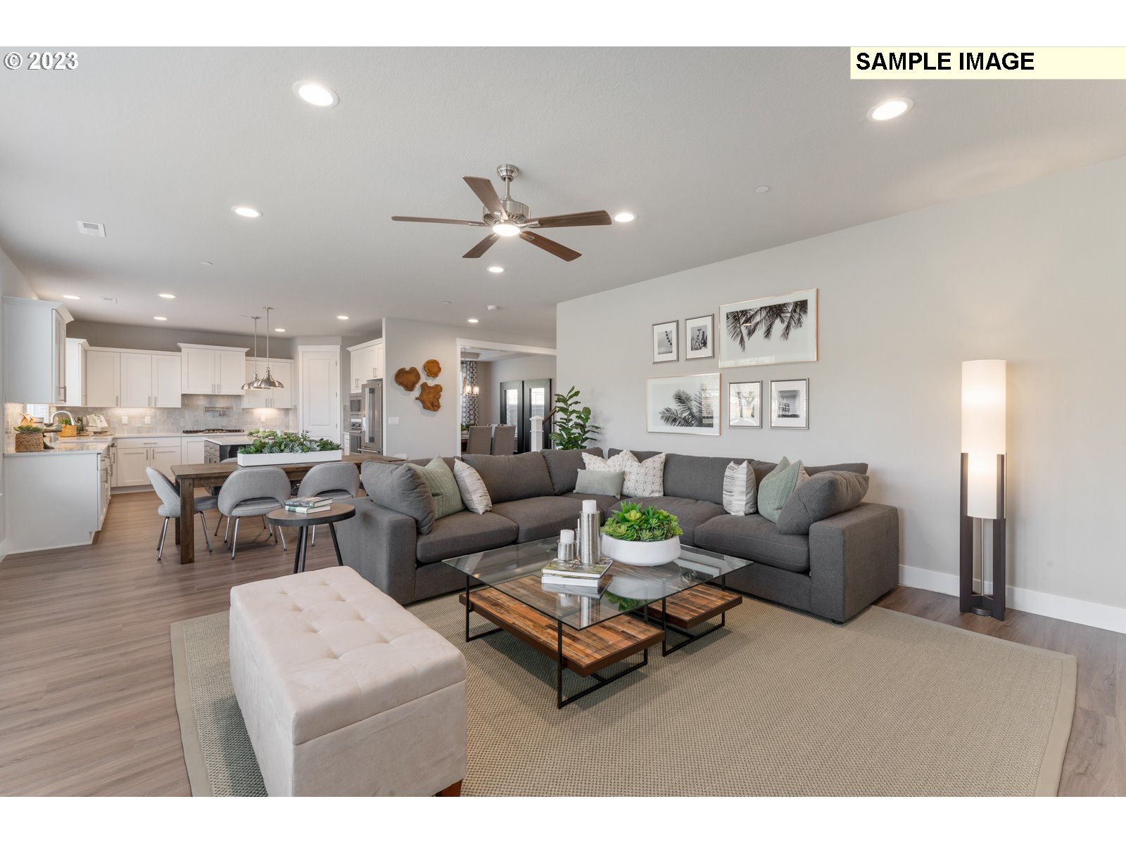 5597 North 94th Avenue, Unit LT246 Camas, WA 98607 - Photo 22 of 32 a living room with furniture a ceiling fan and a window