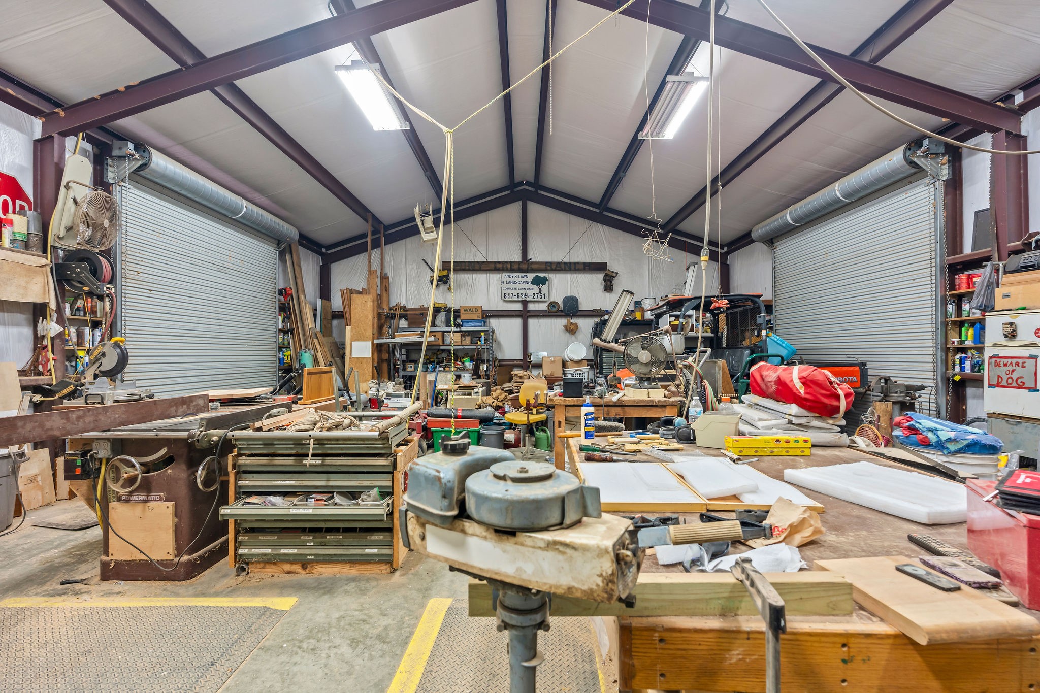 28322 Mellman Road Hempstead, TX 77445 - Photo 35 of 50 The spacious shop would be great for working on a project car or any other hobby you can think of.