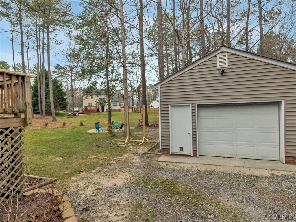 7612 Genuine Risk Lane Midlothian, VA 23112 - Photo 26 of 30 Wonderful Detached One Car Garage with Plenty of S