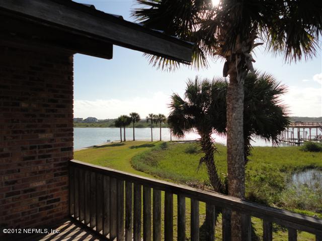 284 Barrataria Drive St. Augustine, FL 32080 - Photo 13 of 24 a view of a balcony with yard