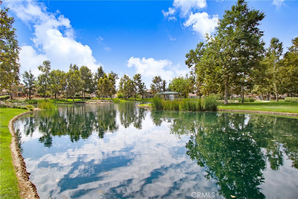 36109 Eagle Lane Beaumont, CA 92223 - Photo 34 of 42 a view of a lake with a yard and large trees