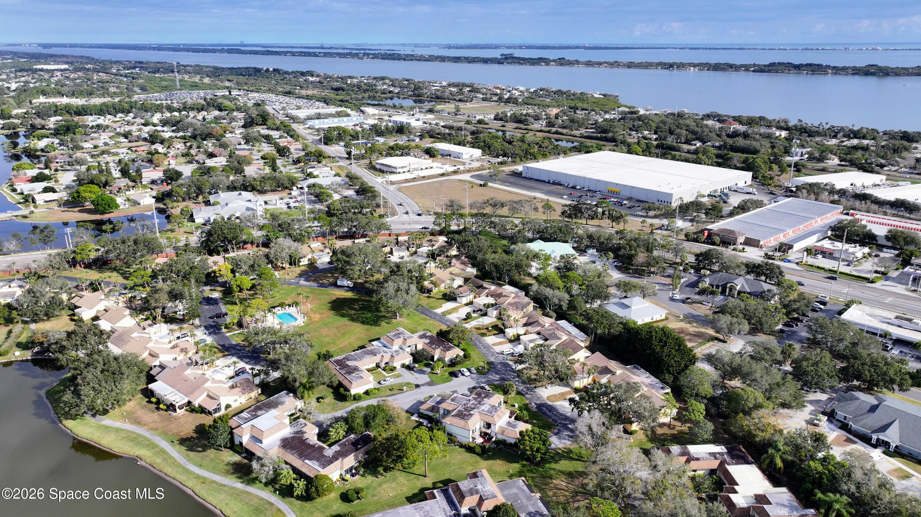 204 Country Club Drive Melbourne, FL 32940 - Photo 30 of 63 an aerial view of a city