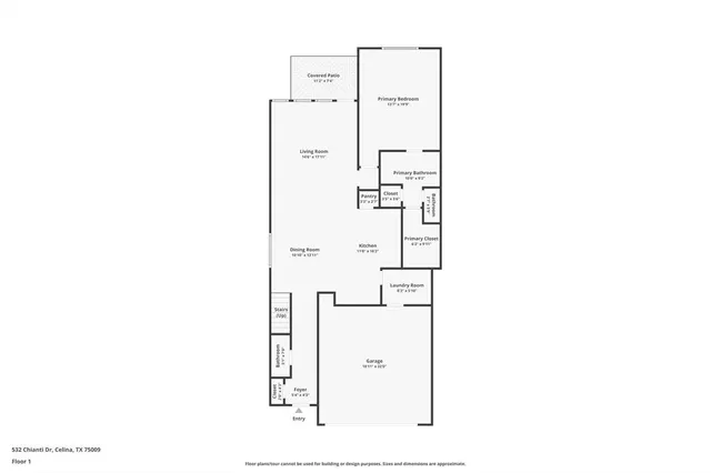 $2,490 | 532 Chianti Drive, Celina, TX 75009
