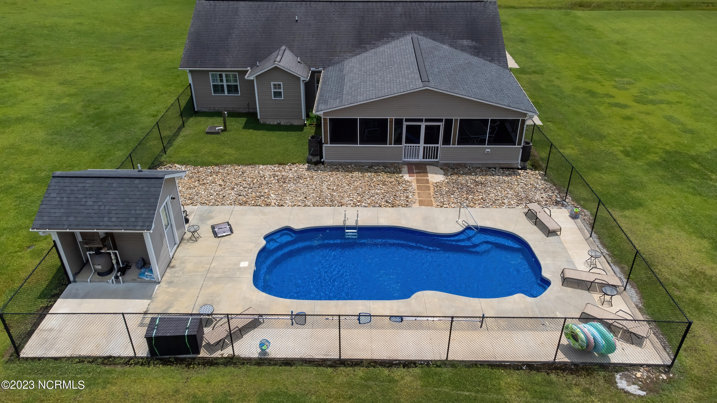 1428 Haws Run Road Maple Hill, NC 28454 - Photo 48 of 55 Aerial