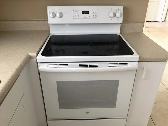 a close view of utility room