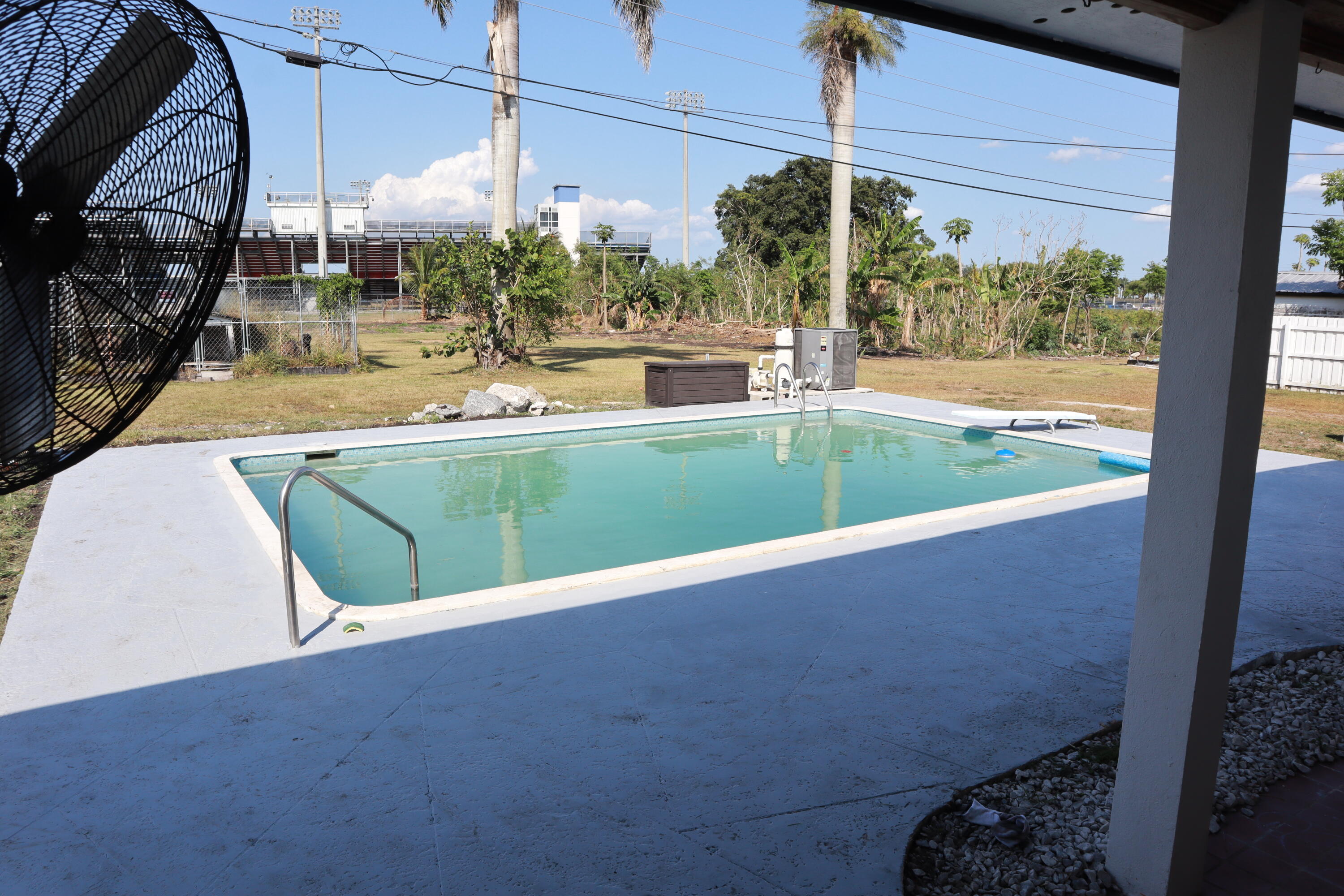 360 Kismet Avenue Pahokee, FL 33476 - Photo 87 of 100 a view of swimming pool from a balcony