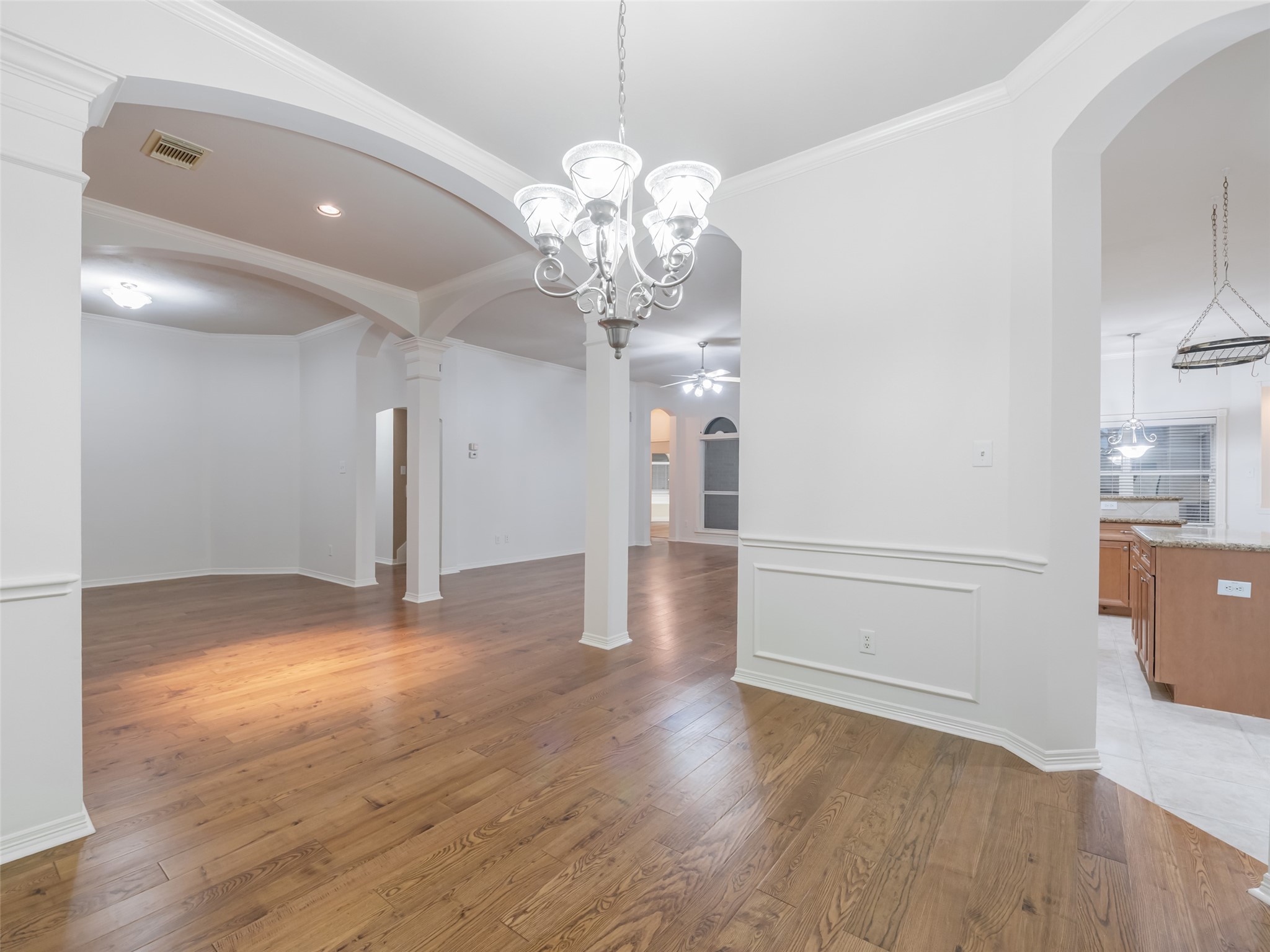 1511 Baldridge Lane Katy, TX 77494 - Photo 11 of 50 a view of a livingroom with a chandelier