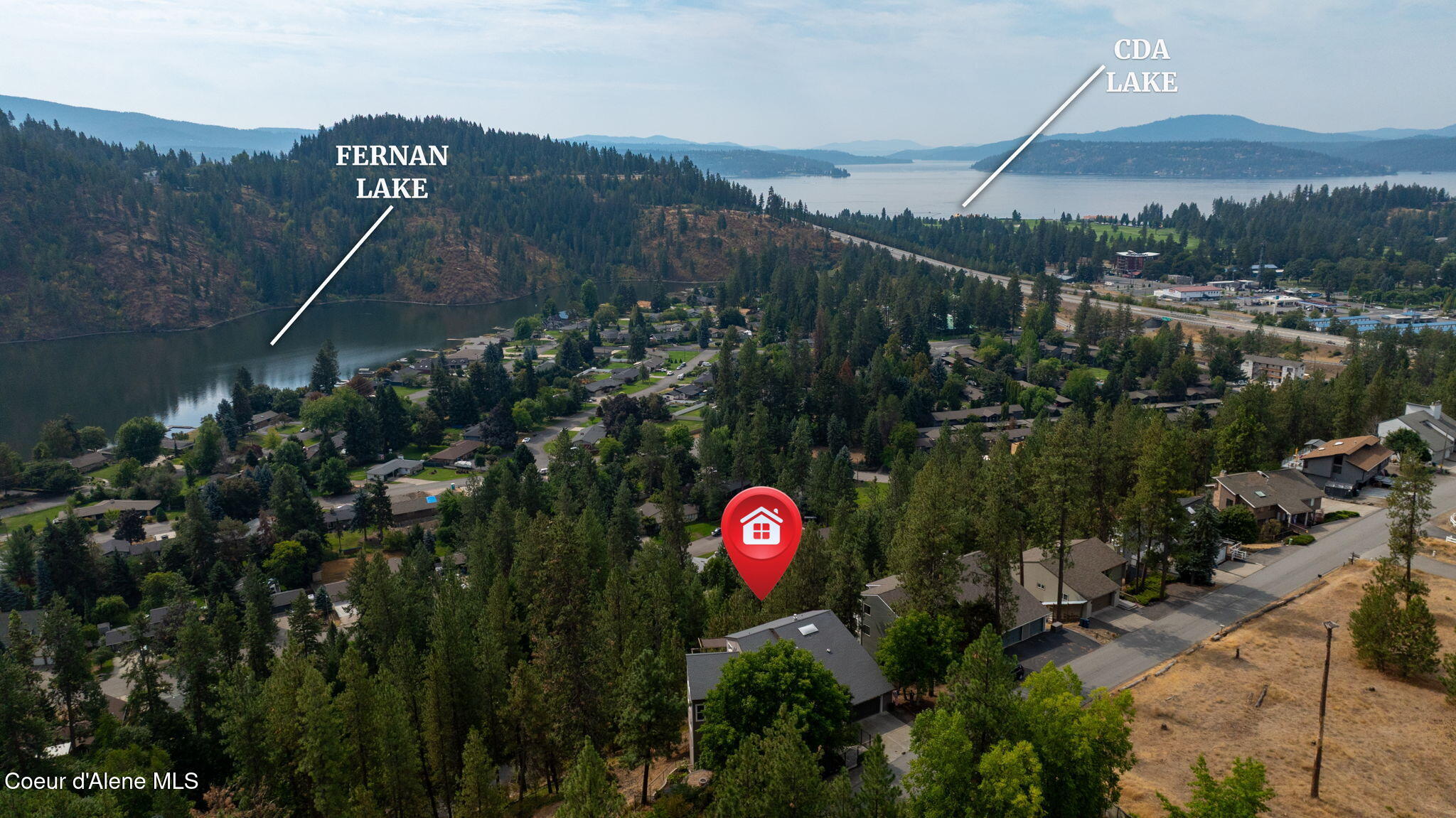 2920 East Fernan Hill Road Coeur D'Alene, ID 83814 - Photo 62 of 64 E Fernan Hill Rd Marked