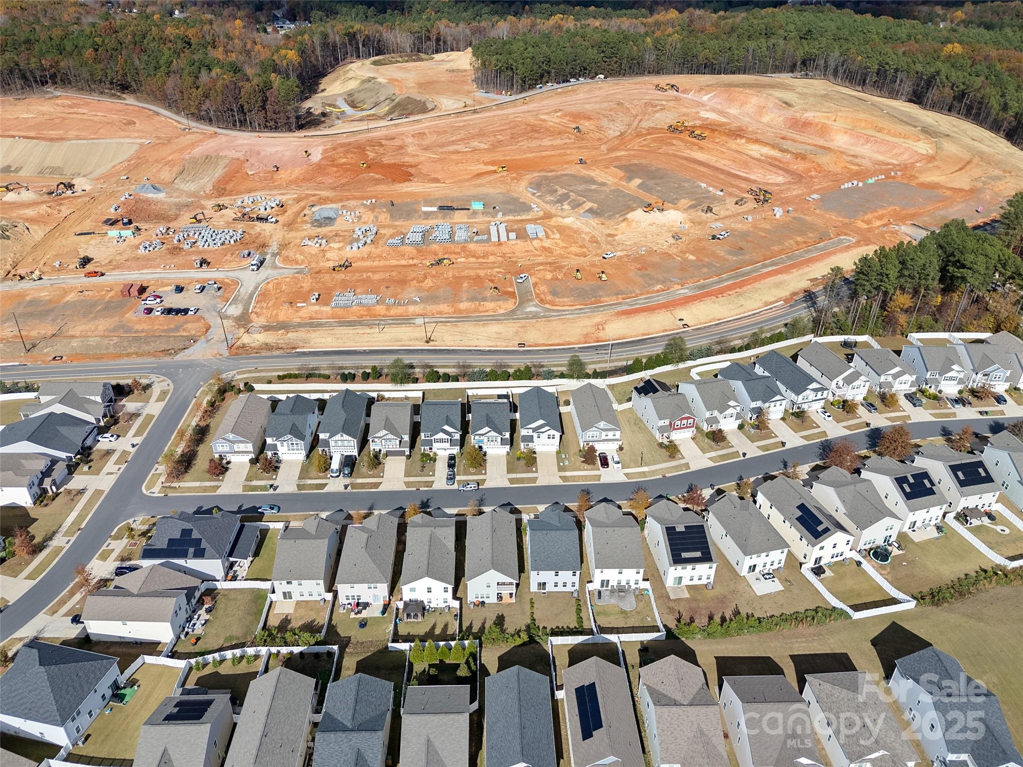 14027 Ridgewater Way Charlotte, NC 28278 - Photo 47 of 48 a picture of city view with houses