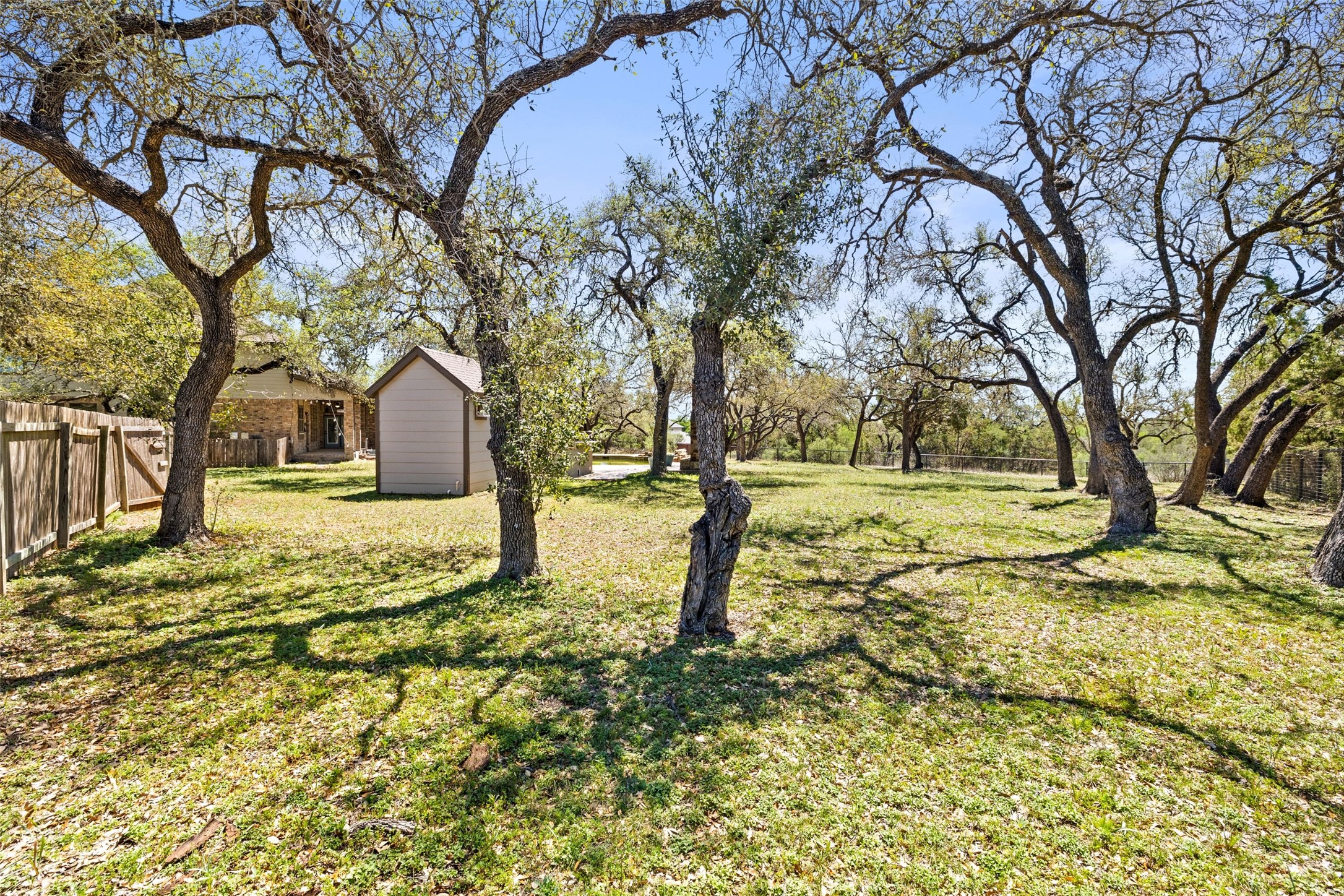 815 Elliott Ranch Road Buda, TX 78610 - Photo 27 of 40 View of fenced yard