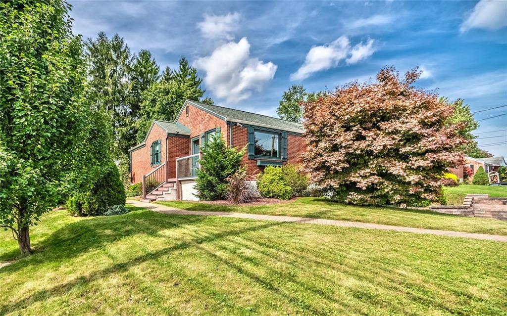 9101 Pannier Road Pittsburgh, PA 15237 - Photo 1 of 24 Turn-key beautifully renovated 4-Sides Brick Ranch, walkable to Public Transportation & McKnight Elementary School in North Allegheny School District