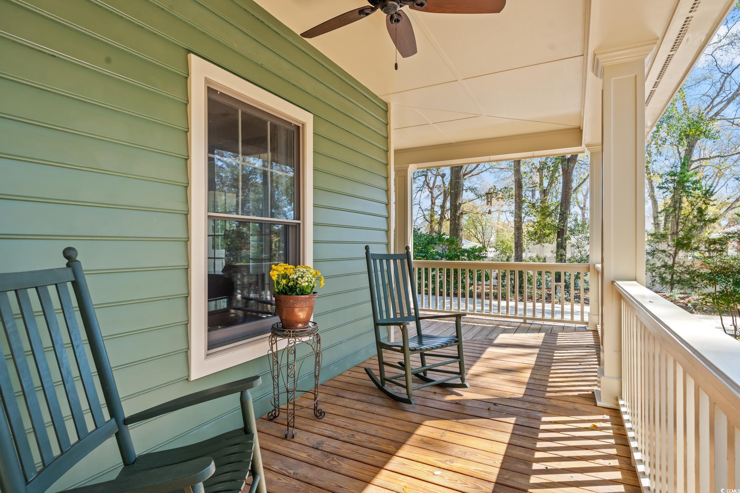 246 County Rd S-22-656 Murrells Inlet, SC 29576 - Photo 33 of 39 Wrap-around porch and ceiling fan