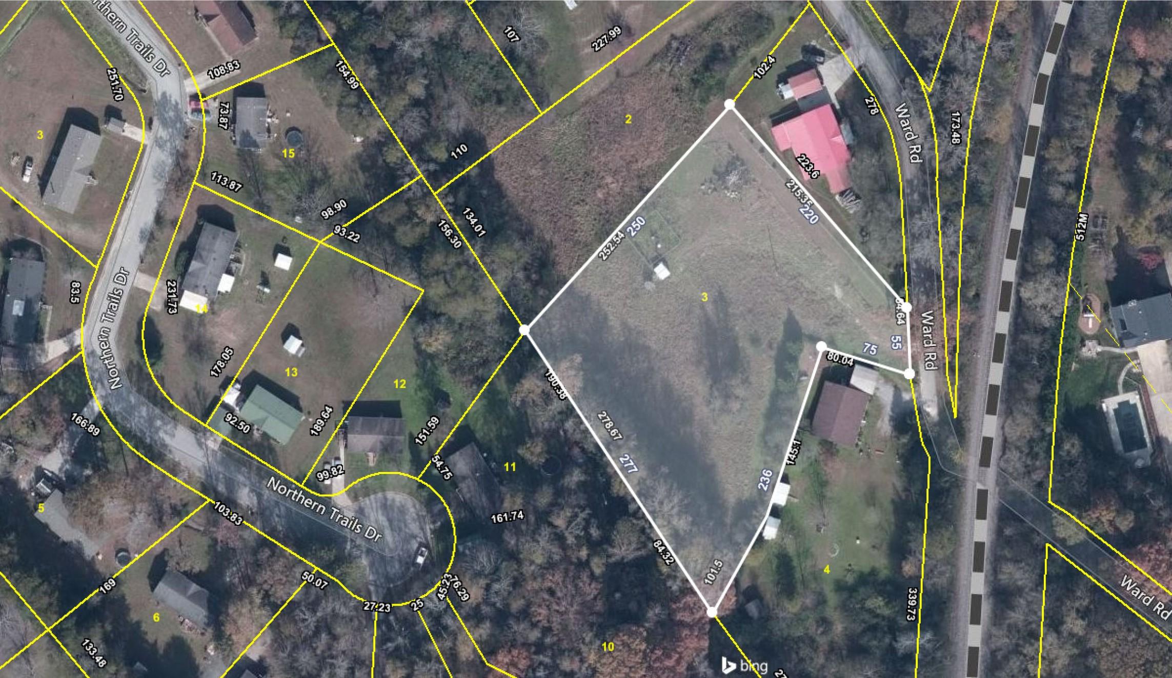 CRS Data - Property Map for 10852 Ward R