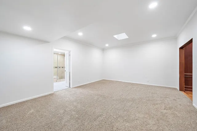 a view of empty room