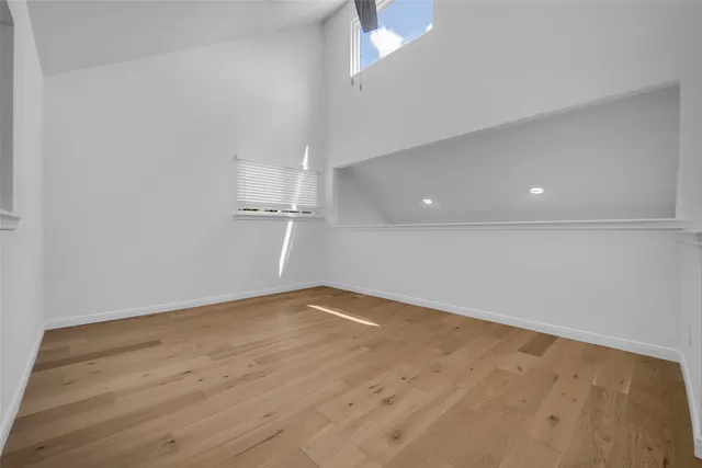 wooden floor in an empty room