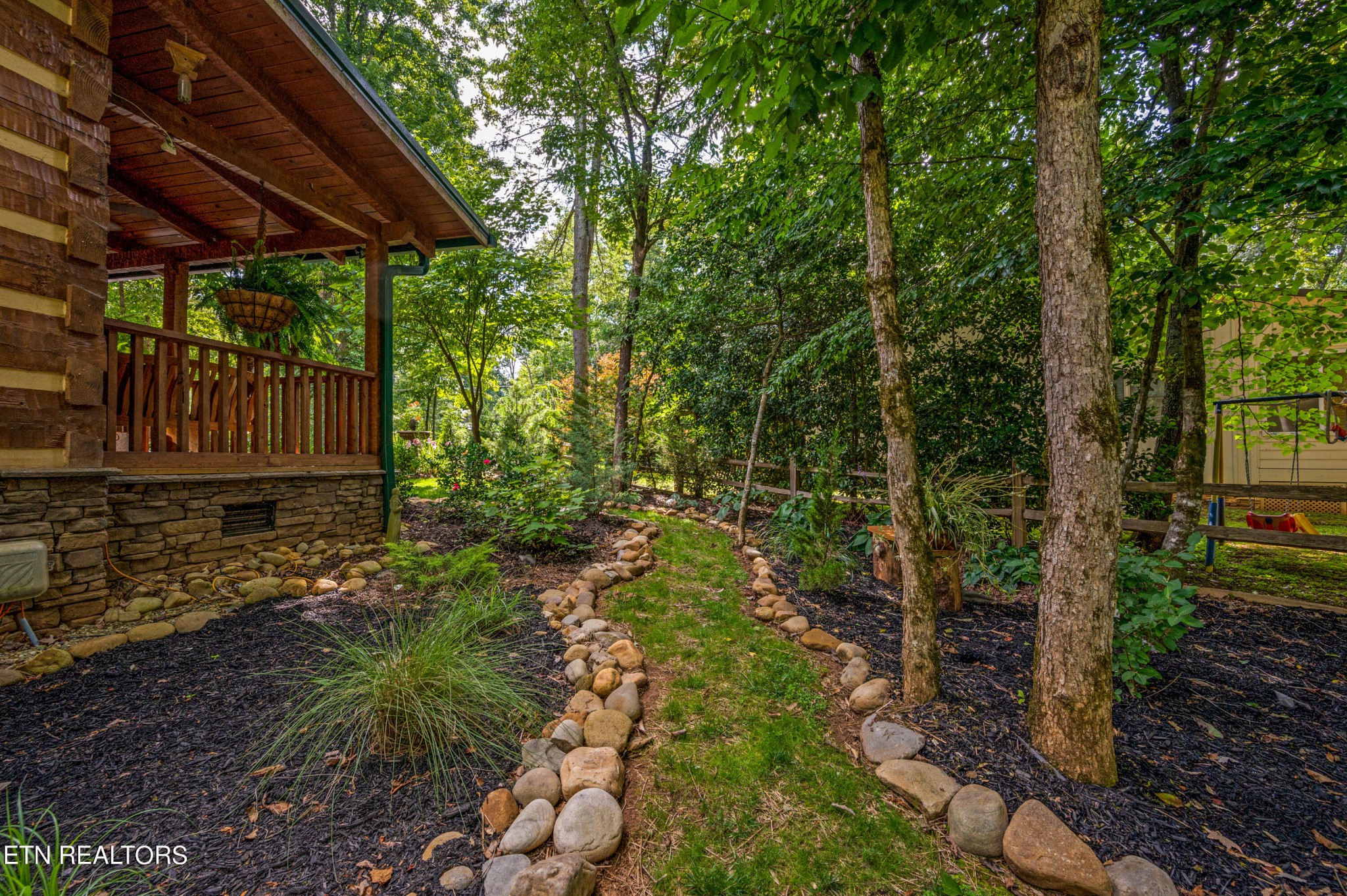 144 Lakeside Townsend, TN 37882 - Photo 52 of 56 a view of a backyard with plants