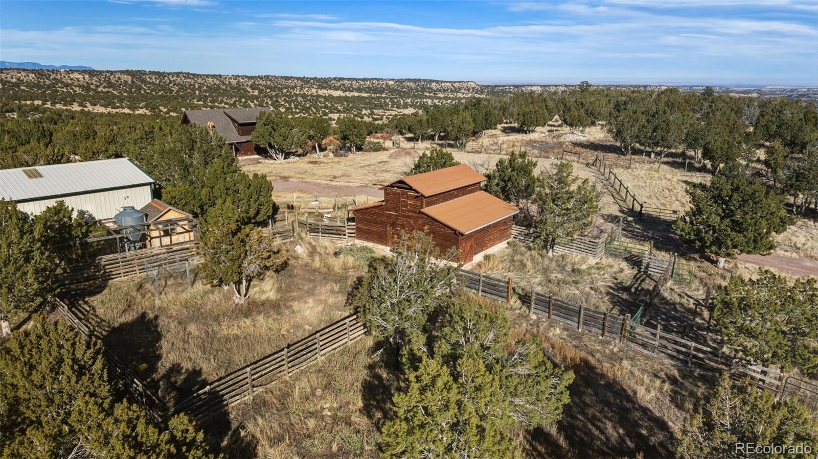 2925 Siloam Road Pueblo, CO 81005 - Photo 31 of 42 an aerial view of residential building and ocean view