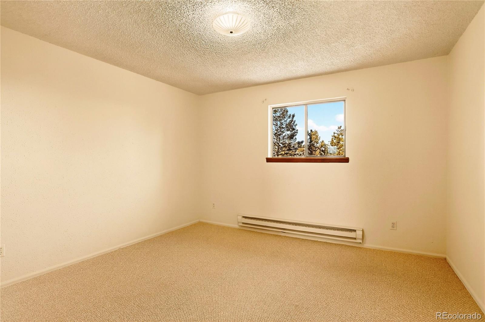 217 Catamount Ridge Road Bailey, CO 80421 - Photo 18 of 37 an empty room with a empty space and a window