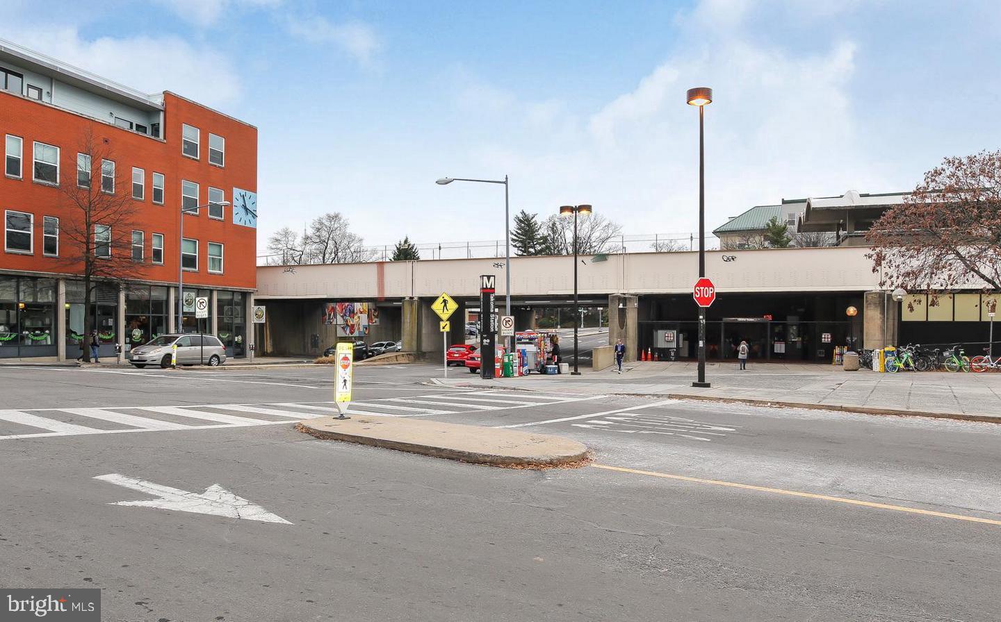 6722 3rd Street Northwest, Unit 204 Washington, DC 20012 - Photo 17 of 23 a front view of a building with street