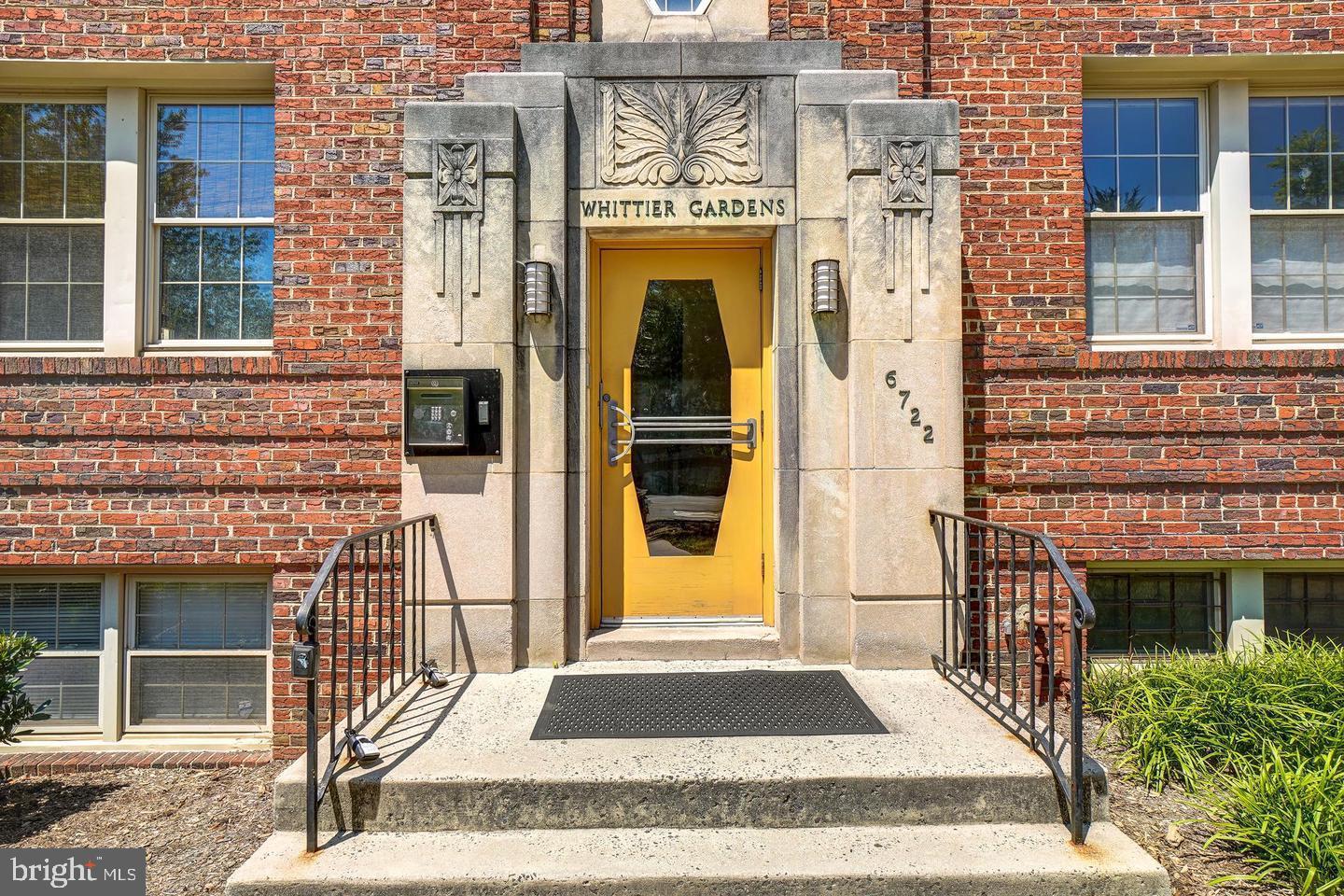 6722 3rd Street Northwest, Unit 204 Washington, DC 20012 - Photo 2 of 23 a view of a brick building with a large window