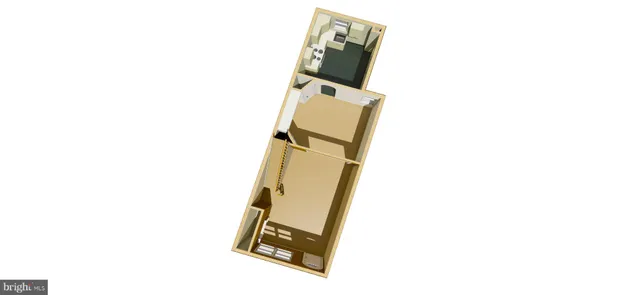 a utility room with a sink and a mirror