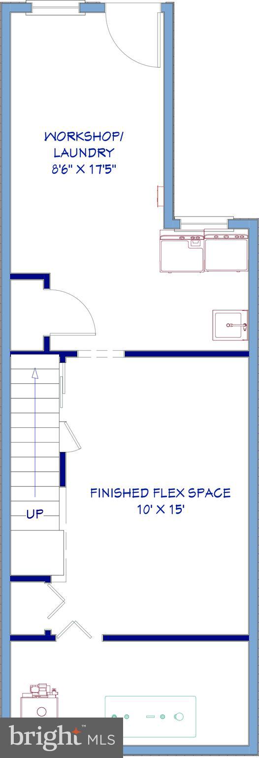 304 North 25th Street Reading, PA 19606 - Photo 30 of 31 a picture of a room with a bench and a window