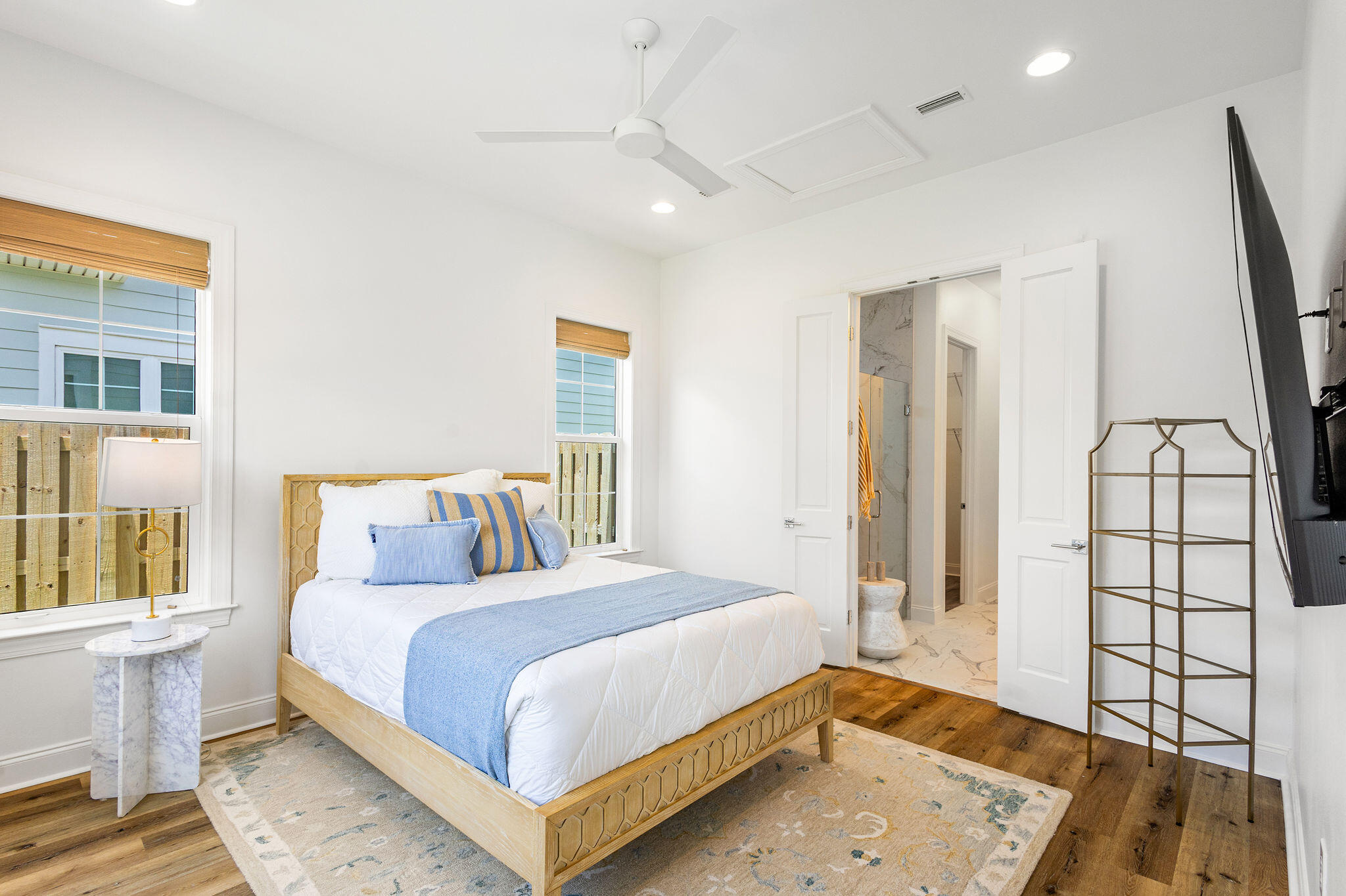 11 Bunting Ln Inlet Beach Inlet Beach, FL 32461 - Photo 24 of 70 a bedroom with a bed and a window