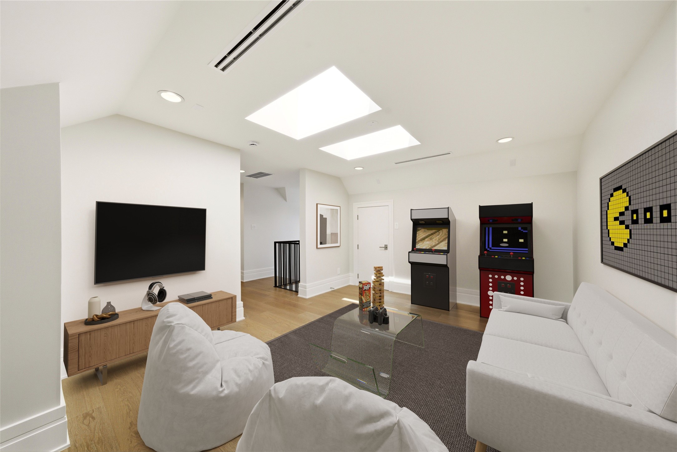 1023 Euclid Street Houston, TX 77009 - Photo 43 of 50 Virtually staged as a game room. Perfect place for kids!