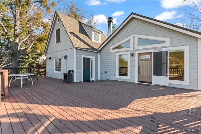 a view of front door of house