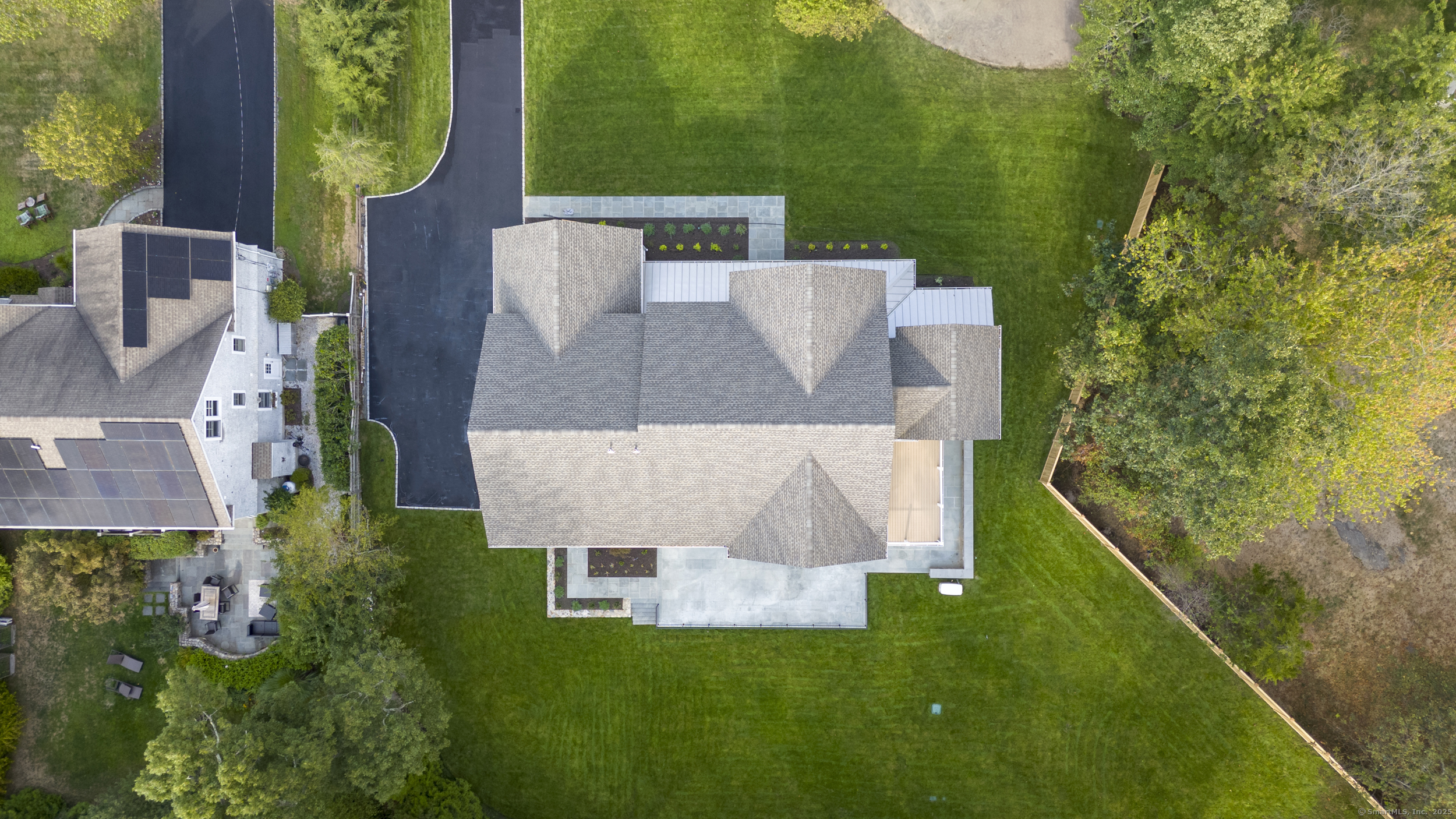 32 Webb Road Westport, CT 06880 - Photo 36 of 40 an aerial view of a house