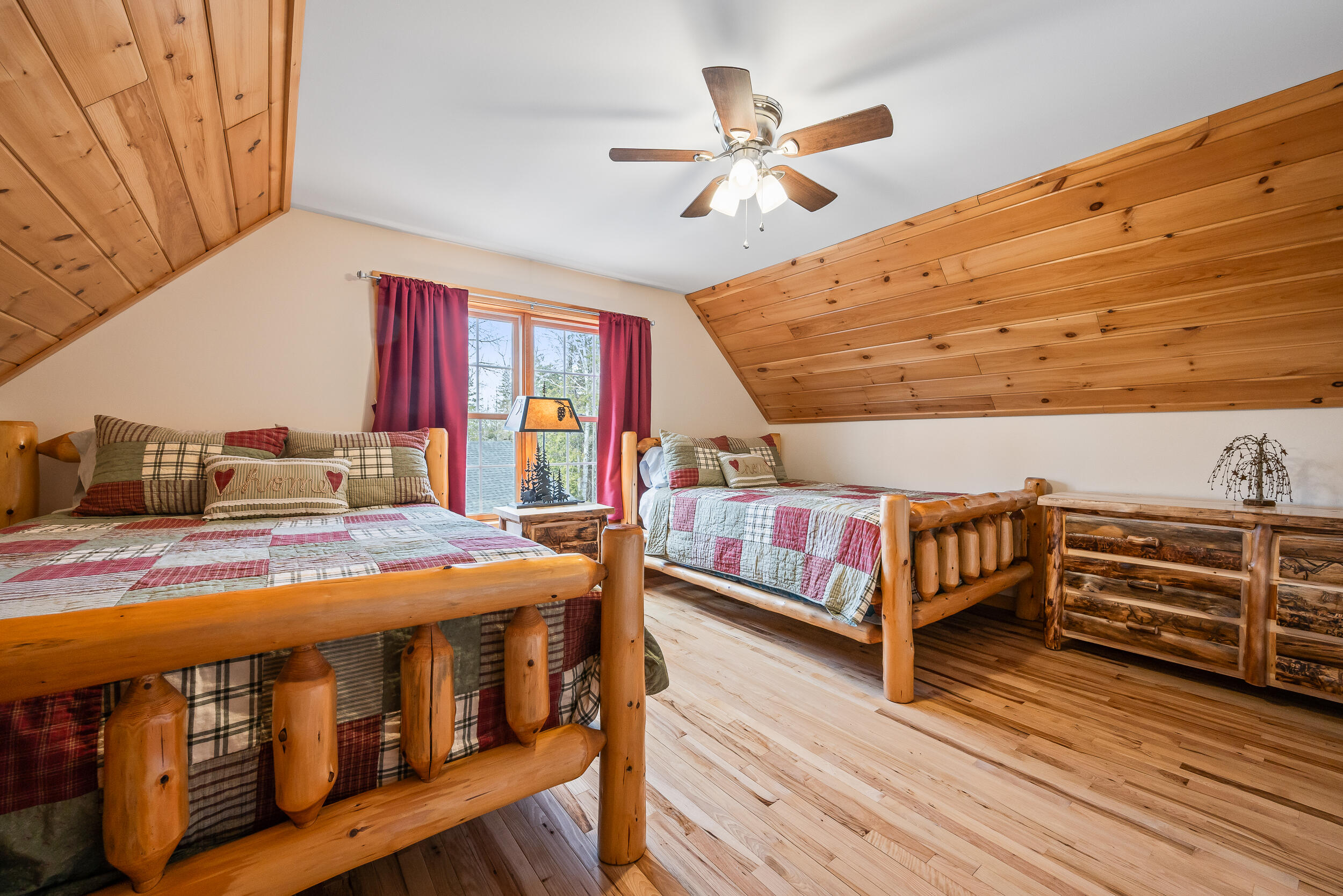 183 Camp Waya Awi Road Dallas Plt, ME 04970 - Photo 18 of 43 2nd Floor Bedroom 1