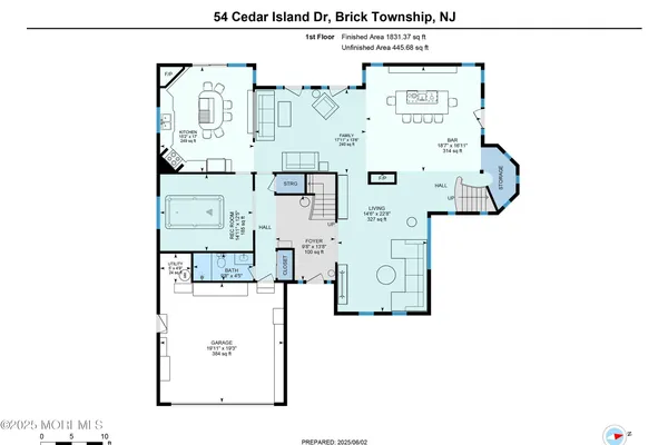 $1,999,999 | 54 Cedar Island Drive, Brick, NJ 08723