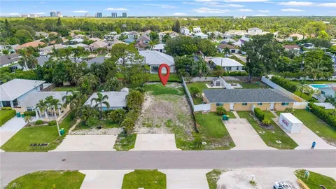 an aerial view of residential houses