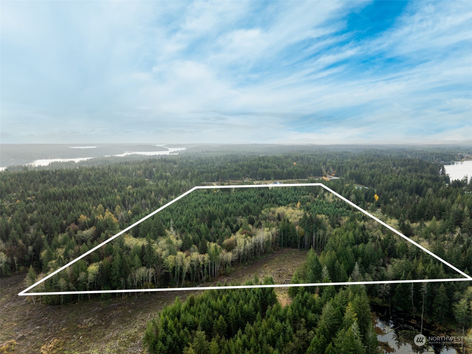 0 East Strong Road, Unit 34 Shelton, WA 98584 - Photo 1 of 8 a view of a city from a balcony