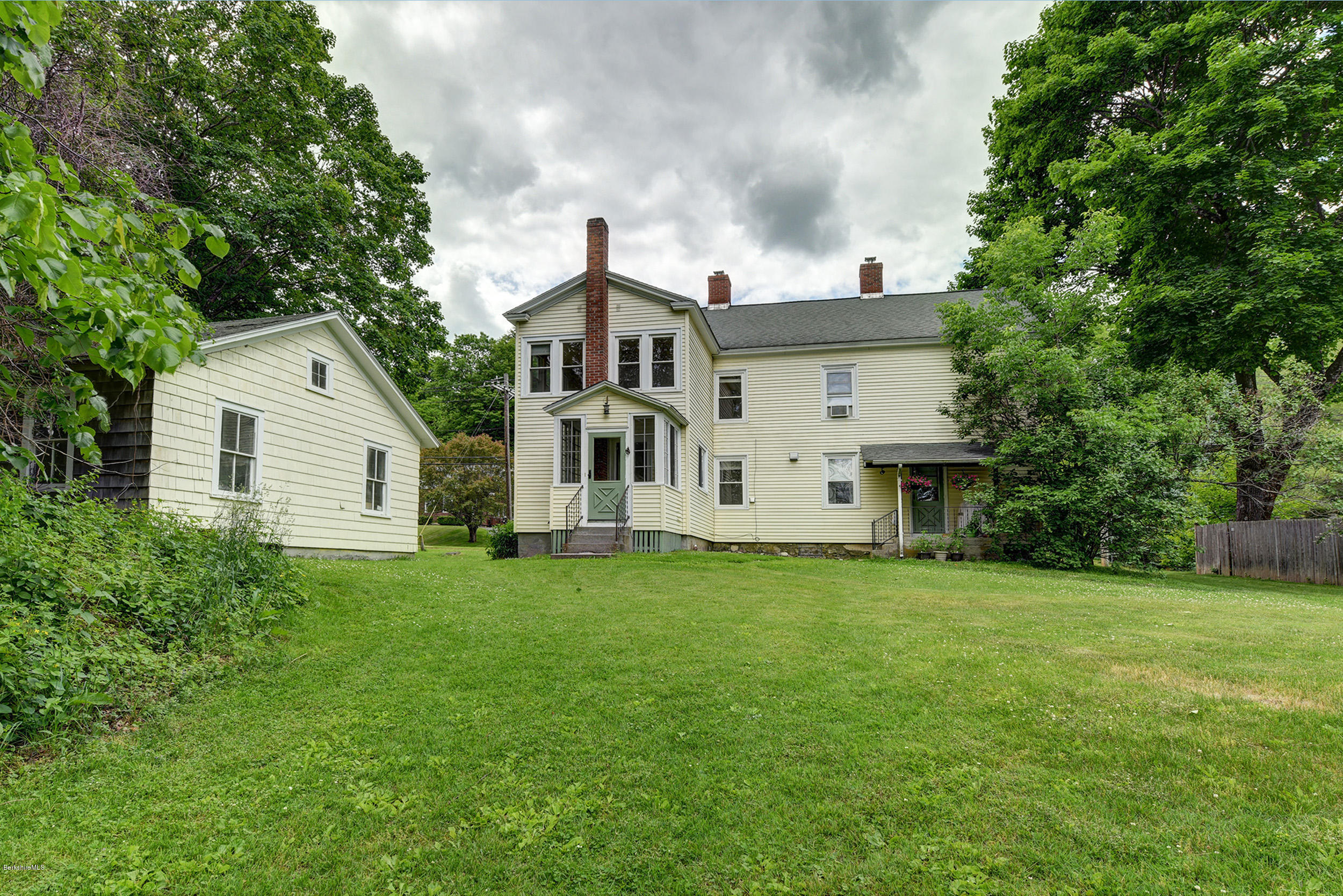23 Glendale Road Stockbridge, MA 01262 - Photo 27 of 30 a front view of a house with a yard