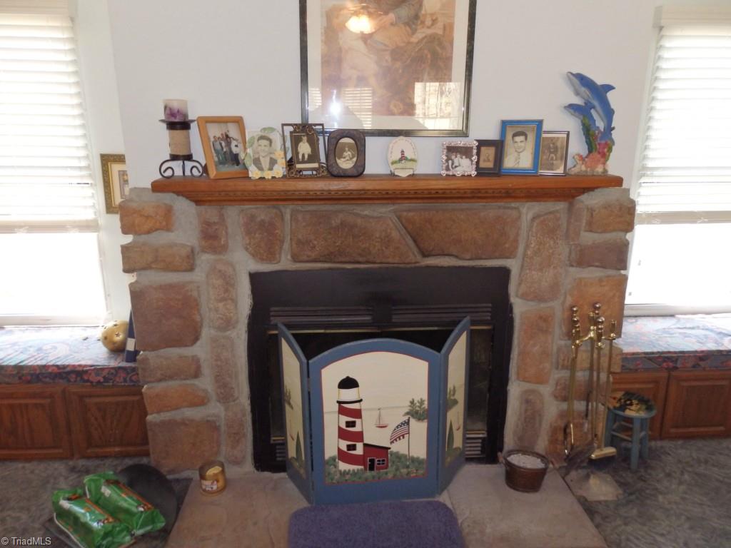 1744 Finch Farm Road Thomasville, NC 27360 - Photo 8 of 25 Wood burning fireplace
