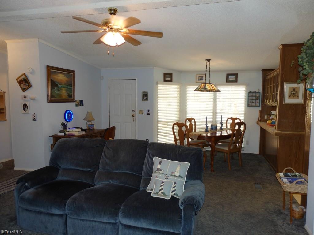 1744 Finch Farm Road Thomasville, NC 27360 - Photo 9 of 25 Living room and dining room