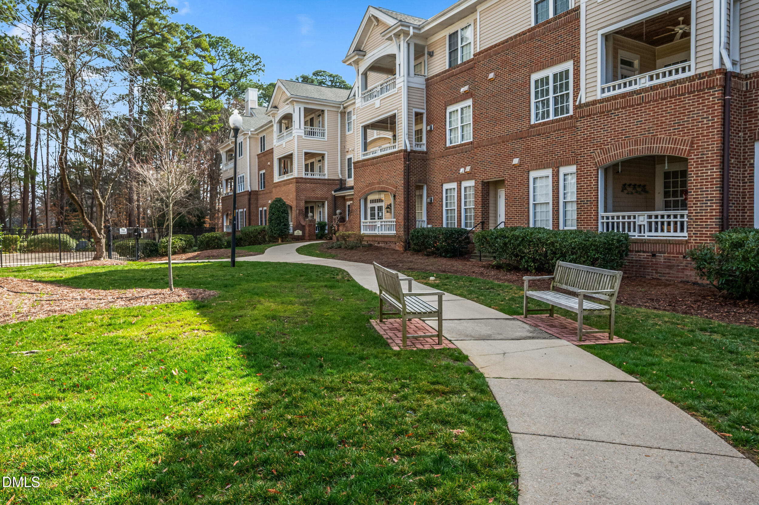 100 Northbrook Drive, Unit 101 Raleigh, NC 27609 - Photo 22 of 26 Walkway to entrance