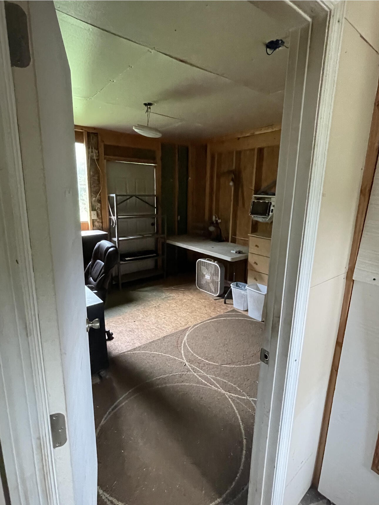 5081 Lamontville Road Decatur, TN 37322 - Photo 8 of 14 a en suite bathroom with a granite countertop sink and a mirror