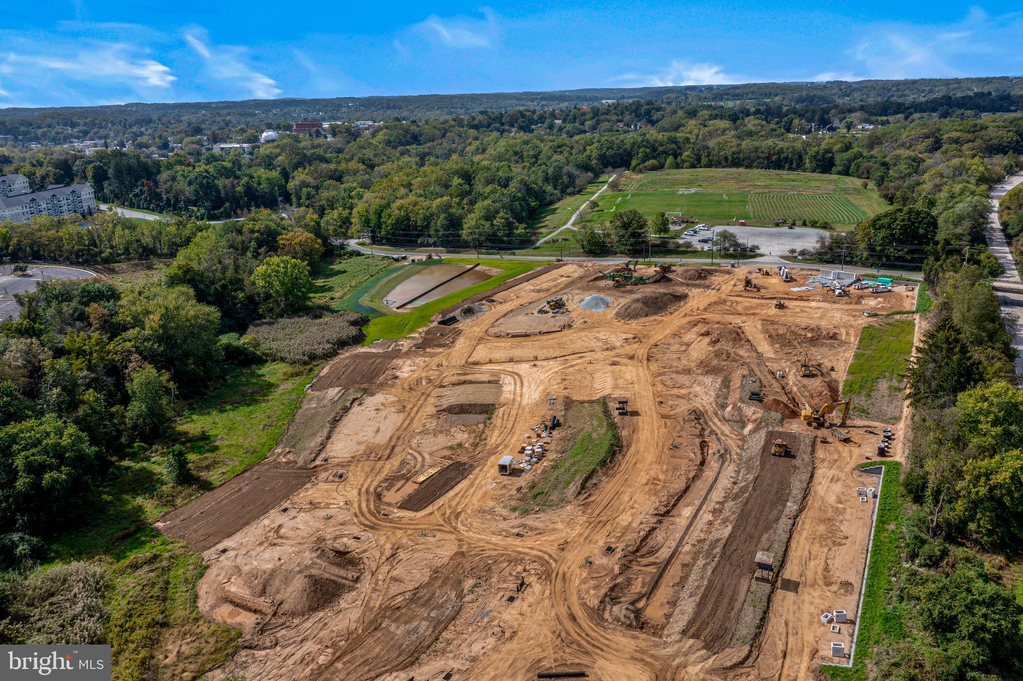 10102 Beacon Street Kennett Square, PA 19348 - Photo 14 of 14 an aerial view of a house with a yard