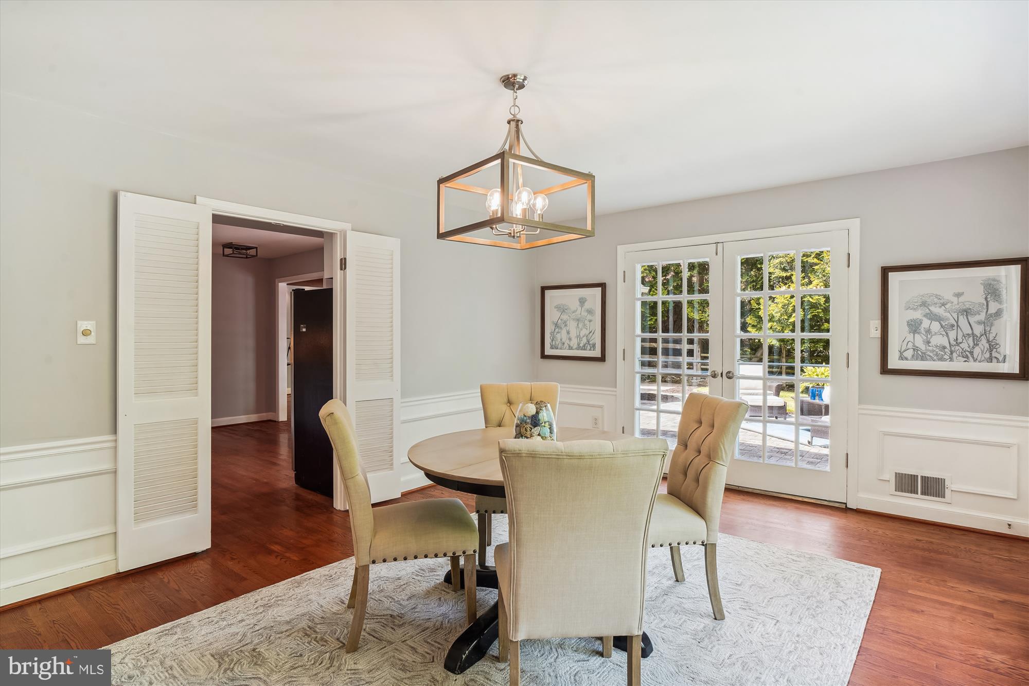 10001 Carter Road Bethesda, MD 20817 - Photo 13 of 78 Formal Dining Room off the Kitchen