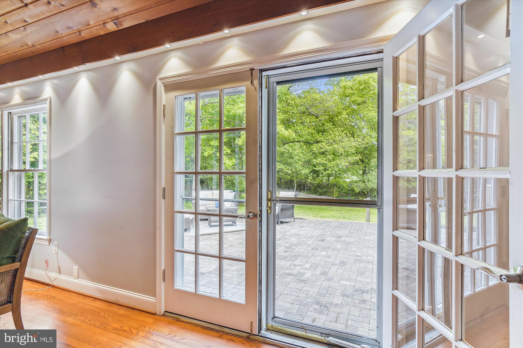 10001 Carter Road Bethesda, MD 20817 - Photo 22 of 78 Exit to the Patio from the Family Room