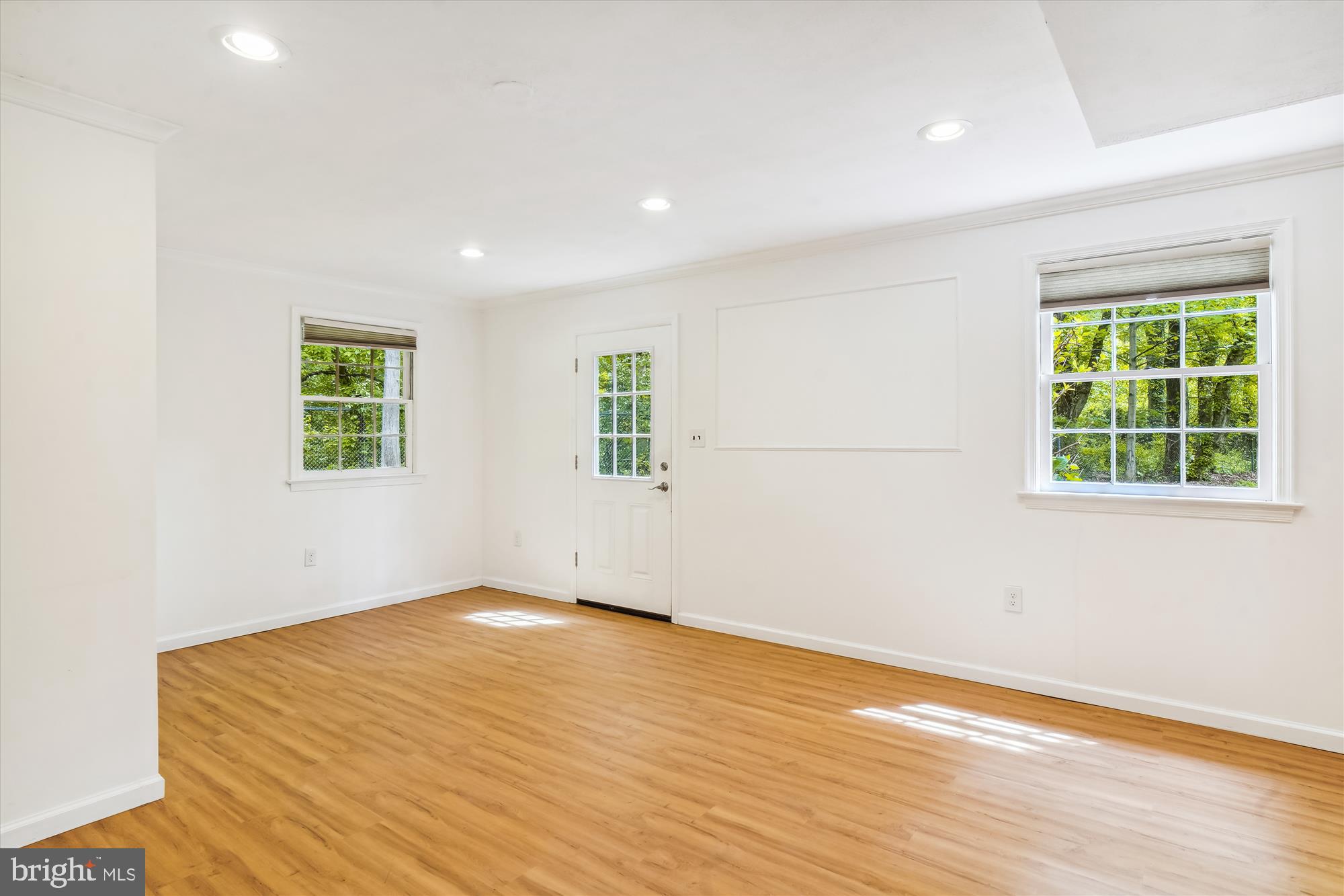 10001 Carter Road Bethesda, MD 20817 - Photo 57 of 78 Lower Level Recreation Room with Outside Entrance