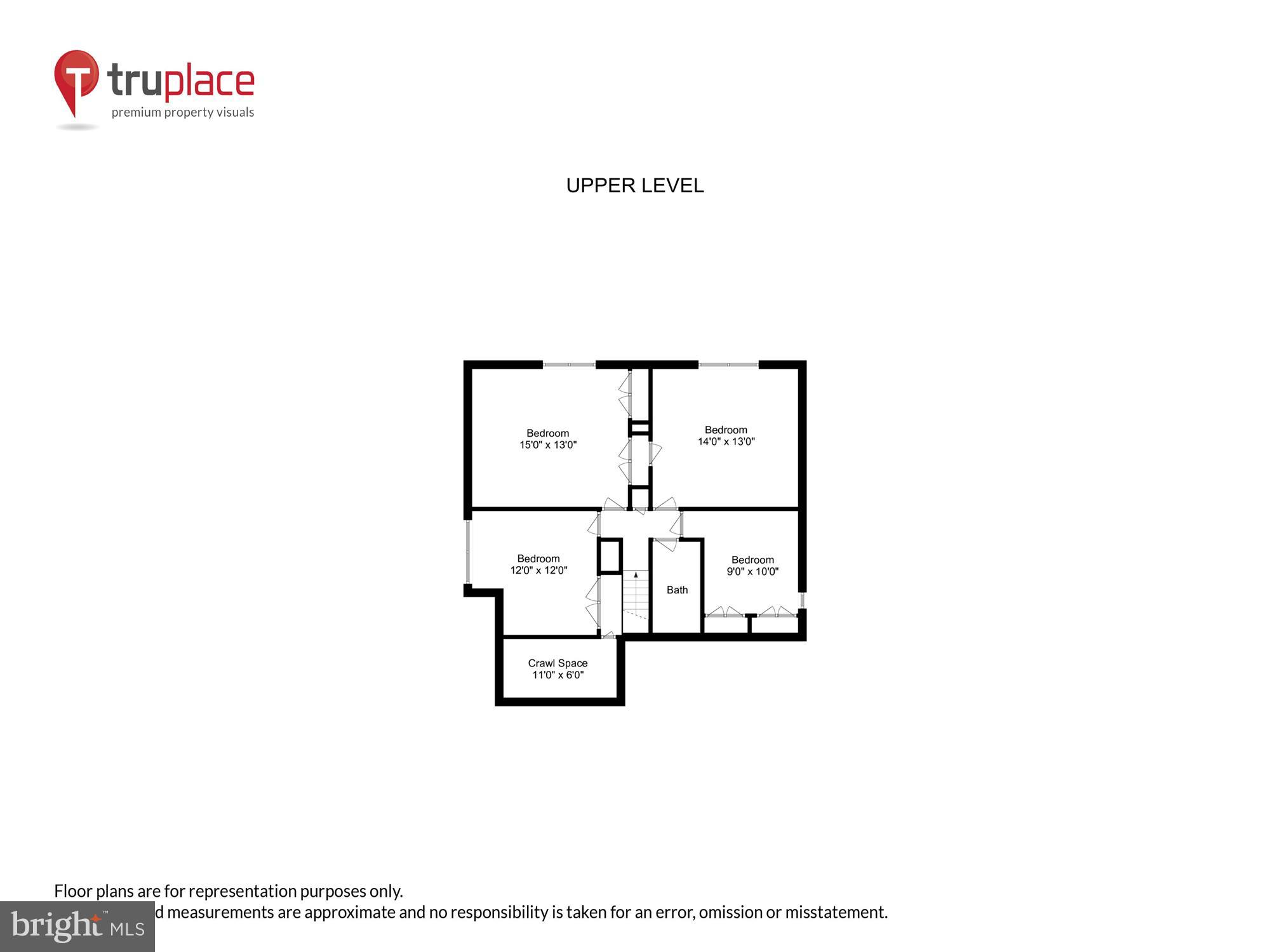 10001 Carter Road Bethesda, MD 20817 - Photo 77 of 78 Upper Level Floorplan
