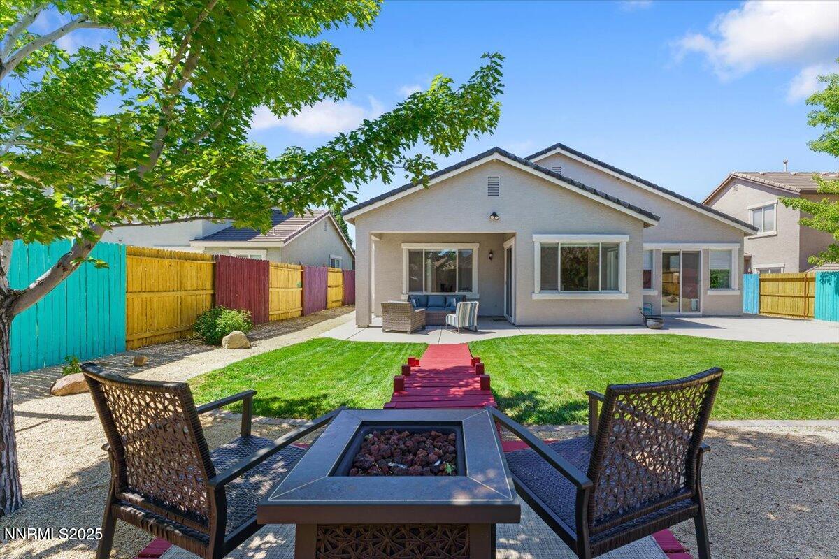 2515 Perryville Drive Reno, NV 89521 - Photo 17 of 19 a view of a house with backyard and sitting area