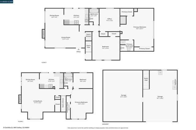 $1,820,000 | 9 Clotilda Court, Mill Valley, CA 94941