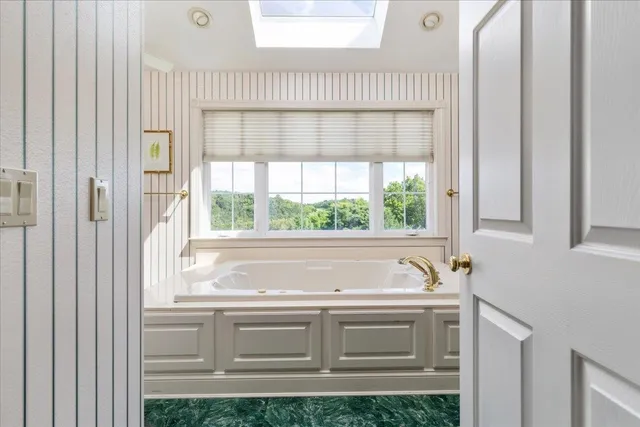 a view of a room with furniture